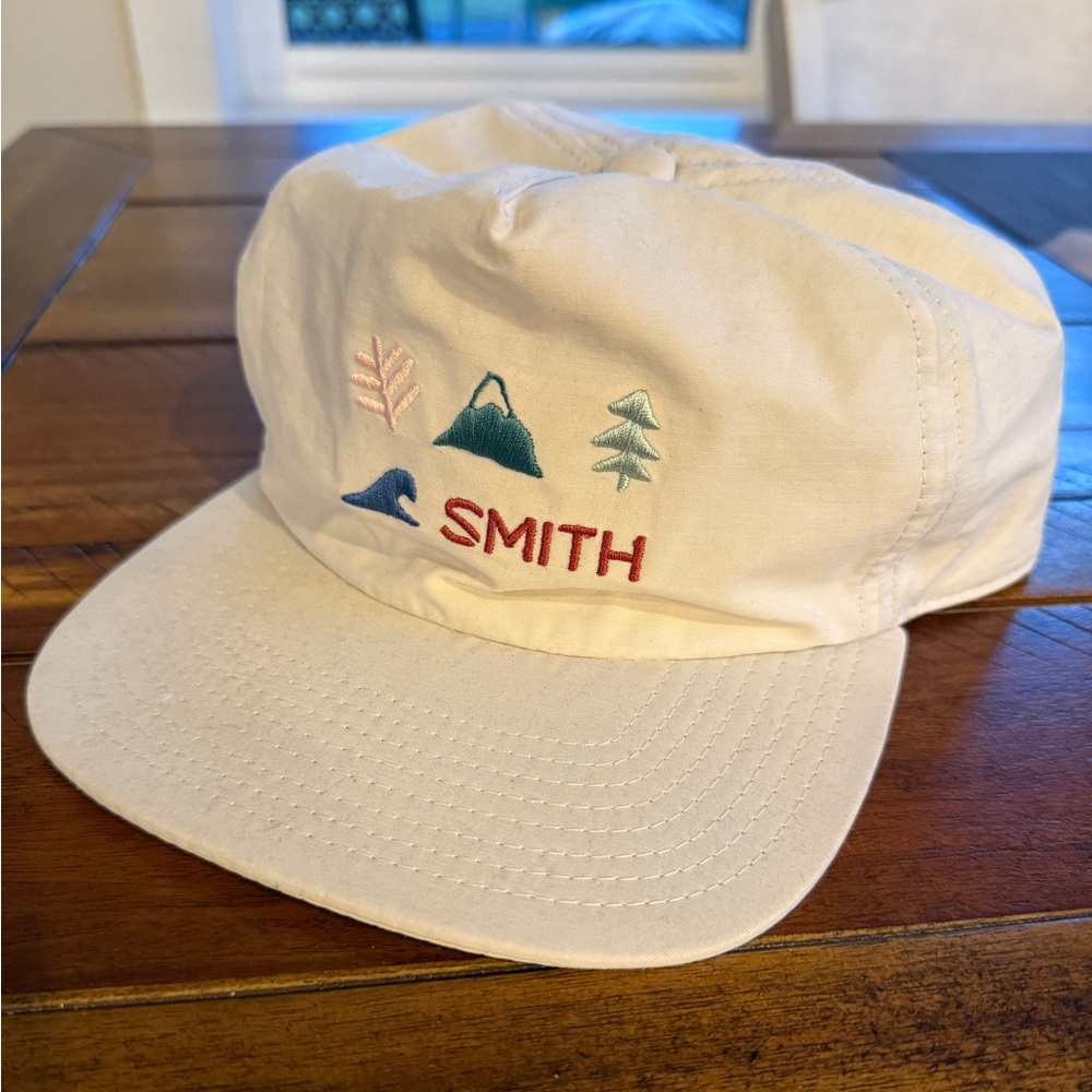 Smith Women’s Cream Embroidered Cap